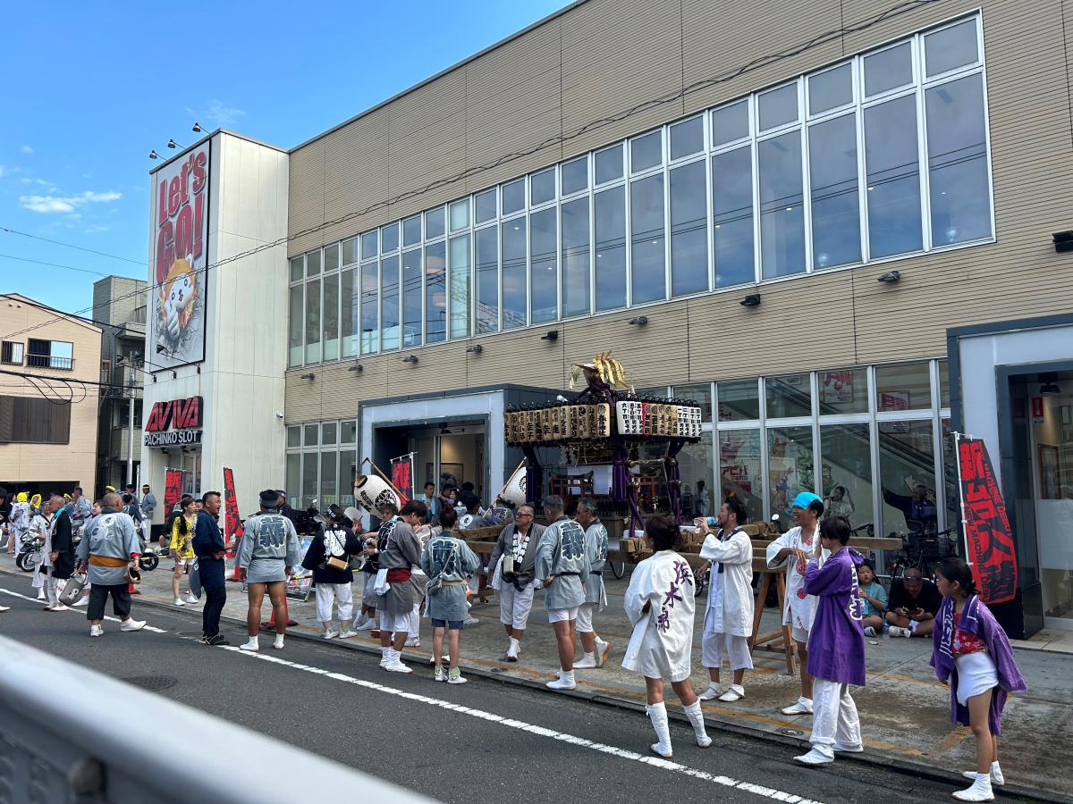 令和6年度　横須賀春日神社例大祭・宮神輿にご協力させていただきました